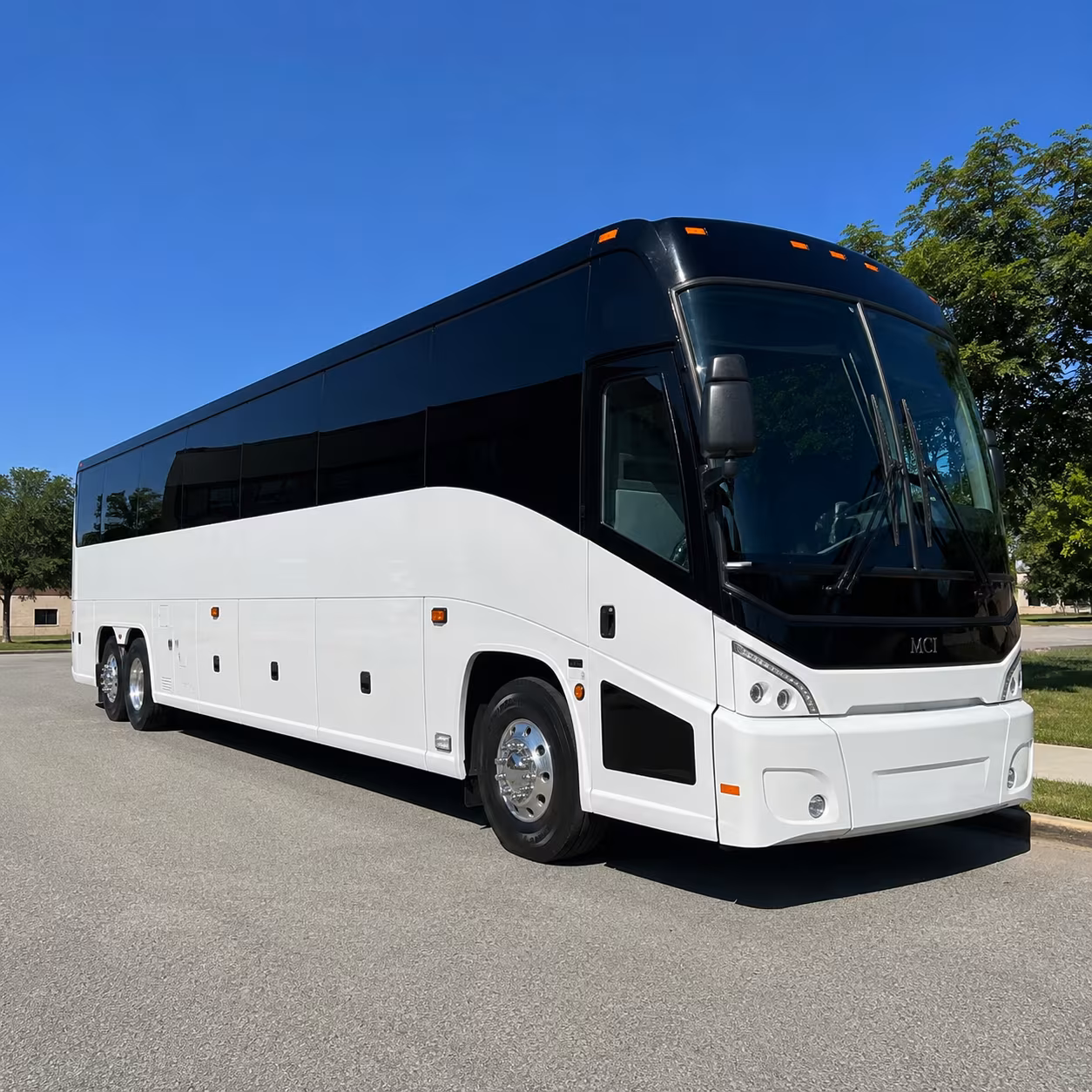 56 passenger charter bus