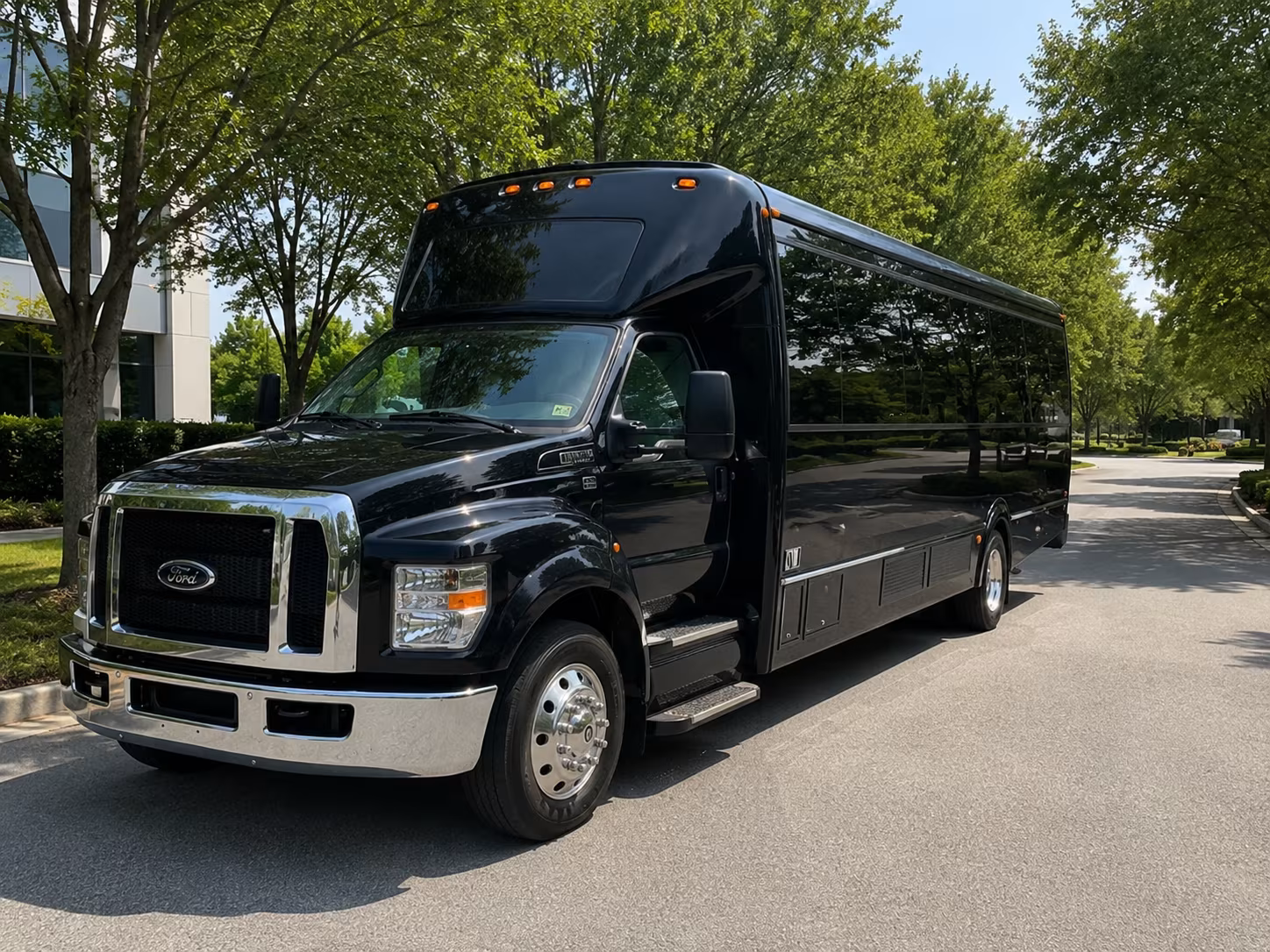 holiday party bus rental