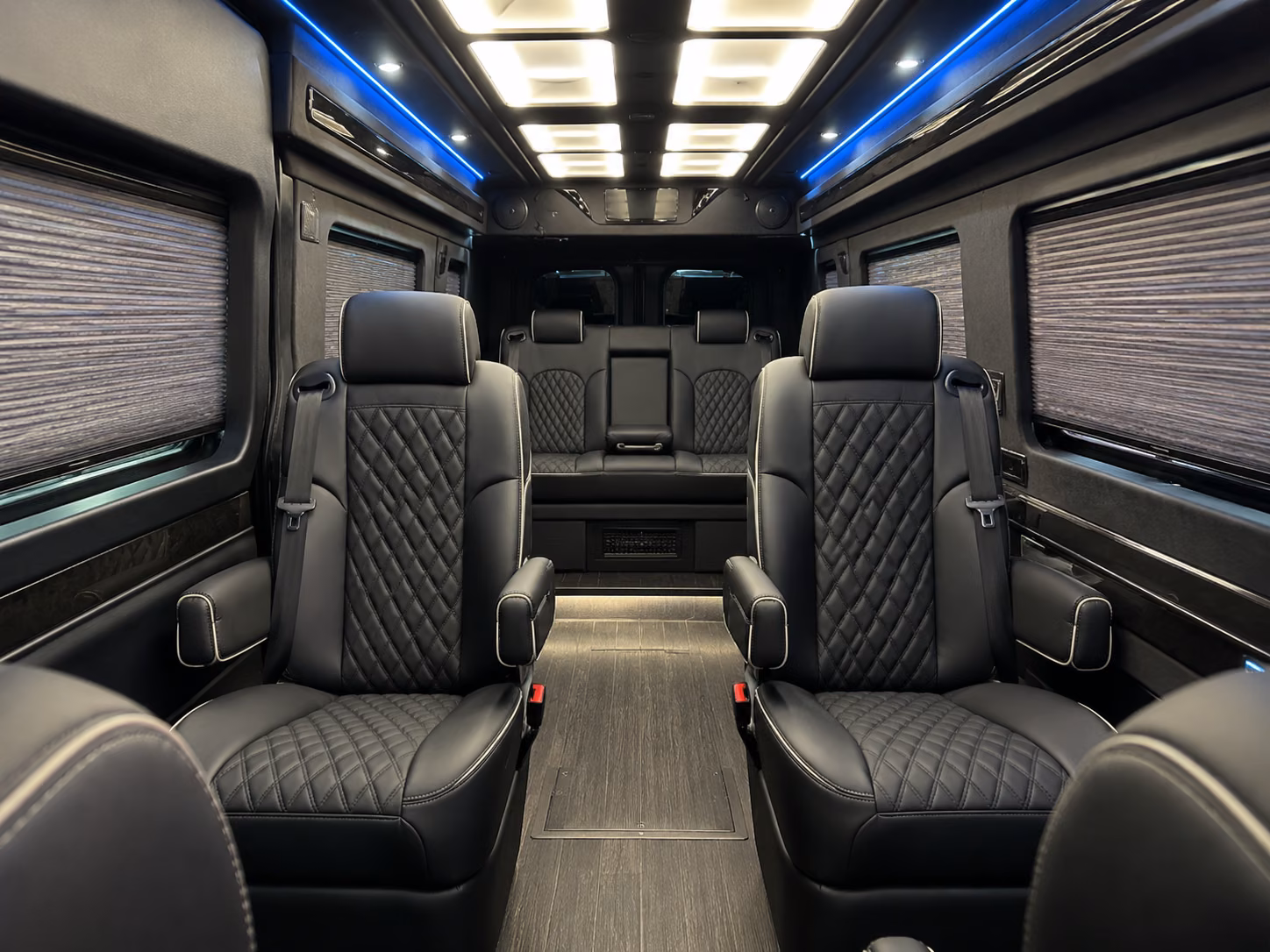 newark corporate event transportation onboard seating