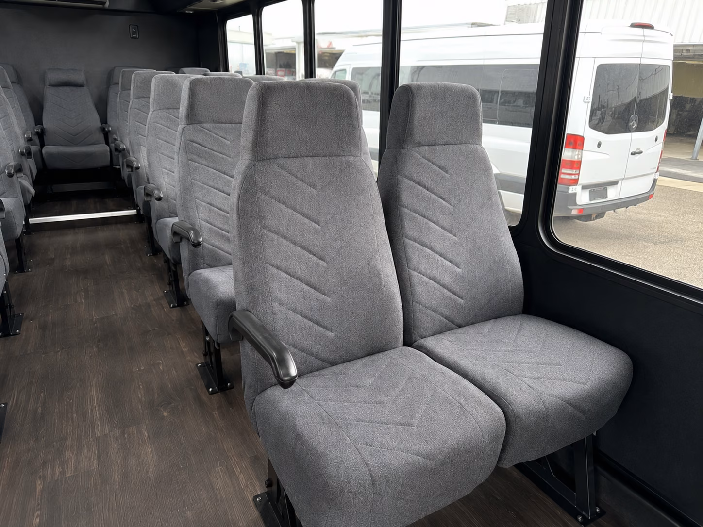 newark long distance transportation onboard seating
