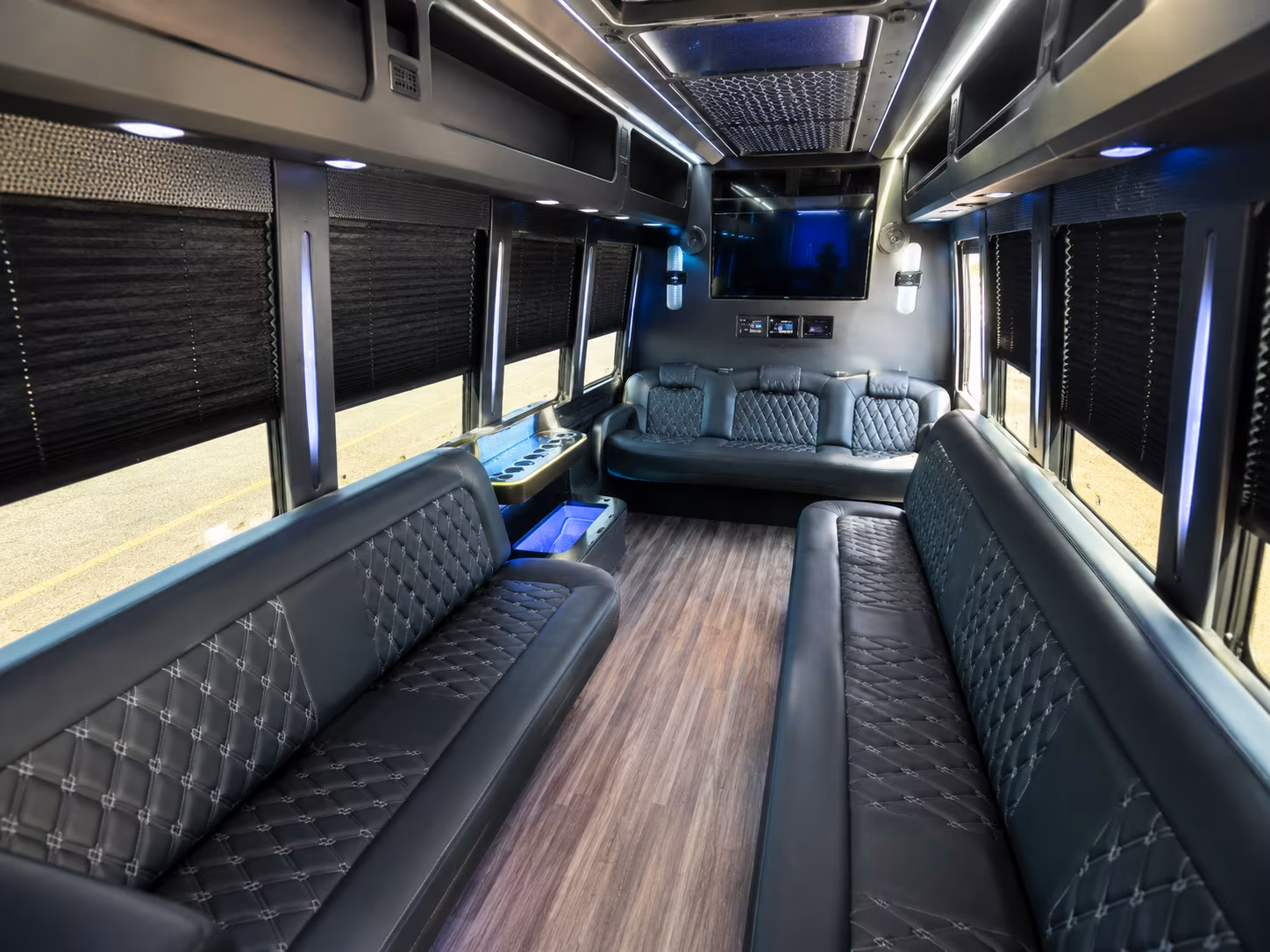 newark night out party bus rental