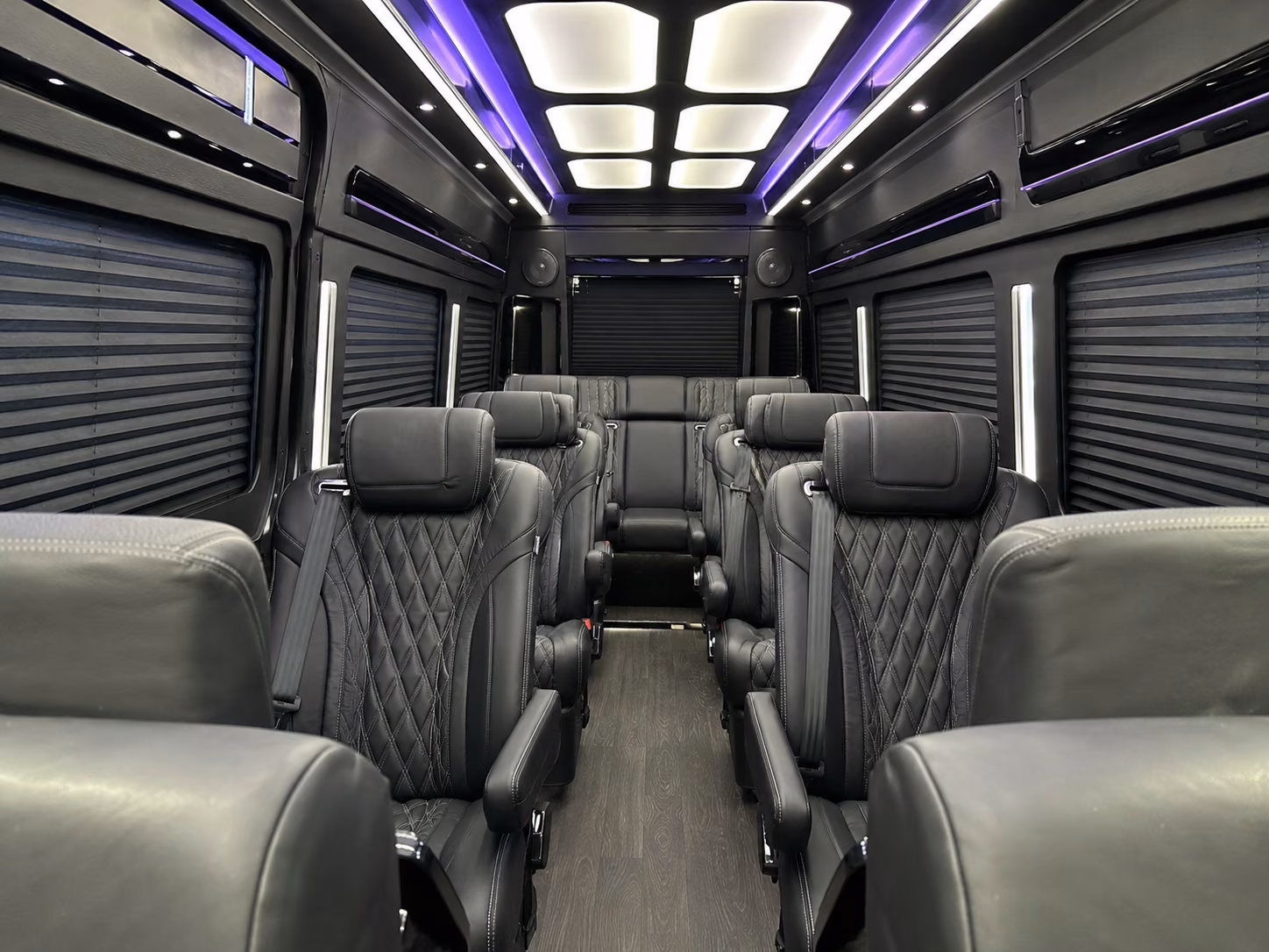 newark private event transportation onboard seating