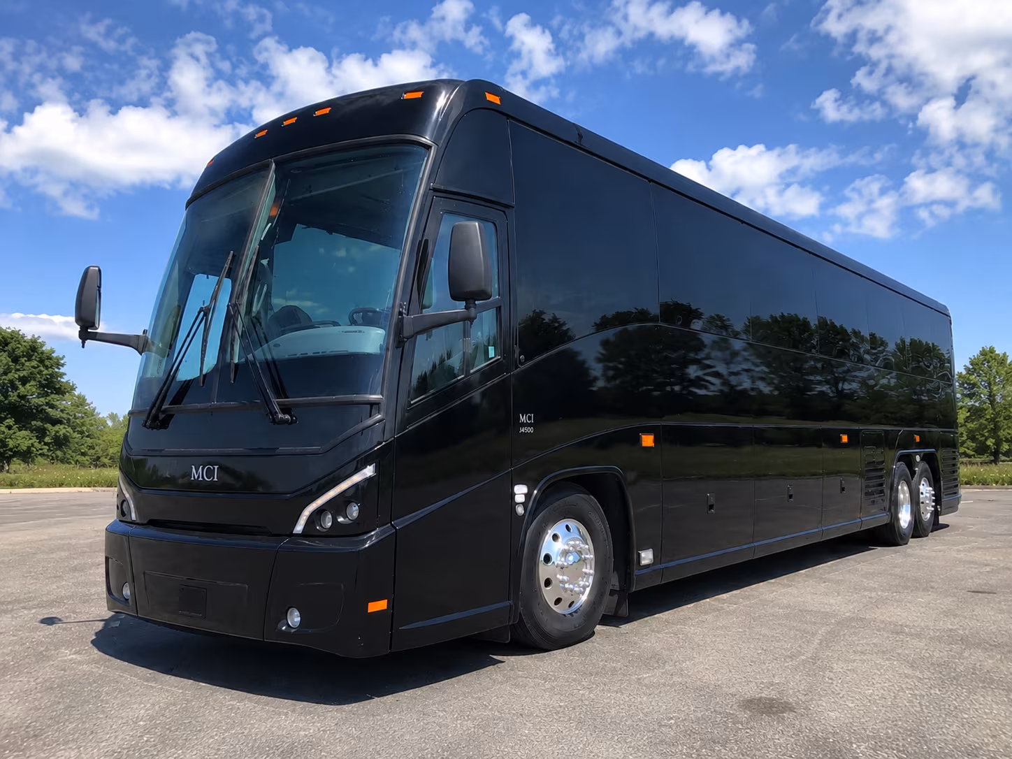 school field trip and university group buses in newark