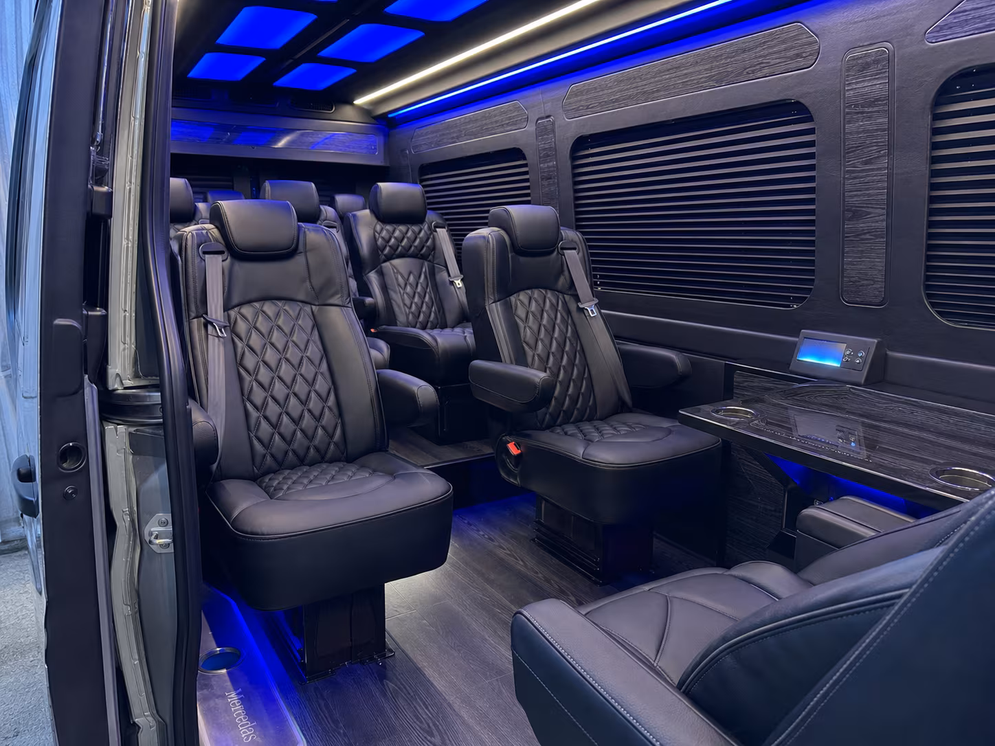 sprinter van transportation for groups and events across newark